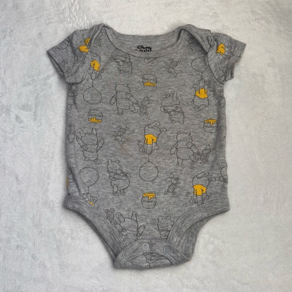(3 for $10) Disney baby Winnie the Pooh bodysuit